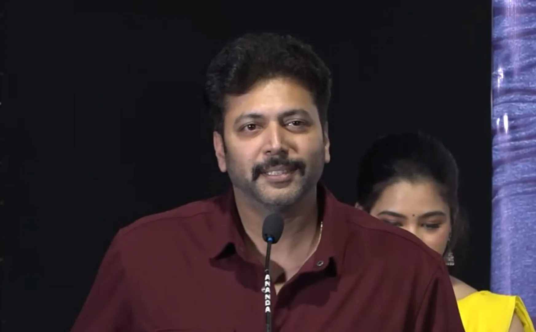 jayam ravi about kiruthika udhayanidhi at kadhalikka neramillai pre release event