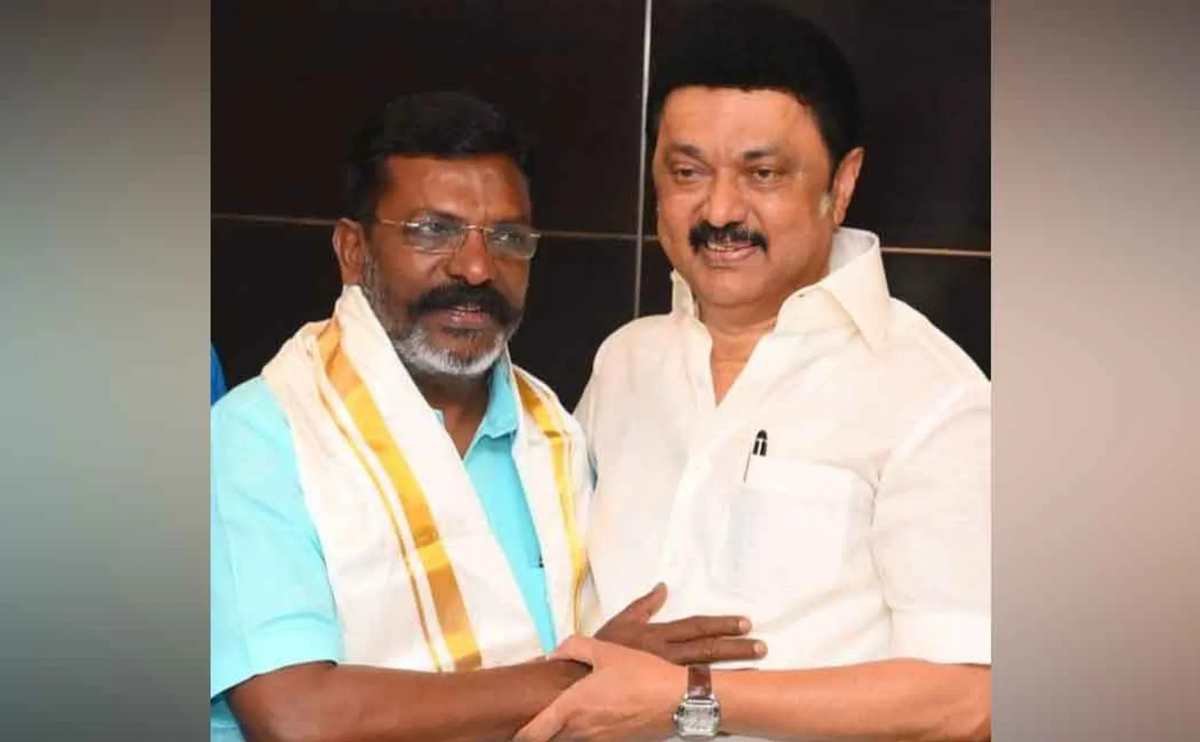 Recognition for Thirumavalavan's work CM Appreciation