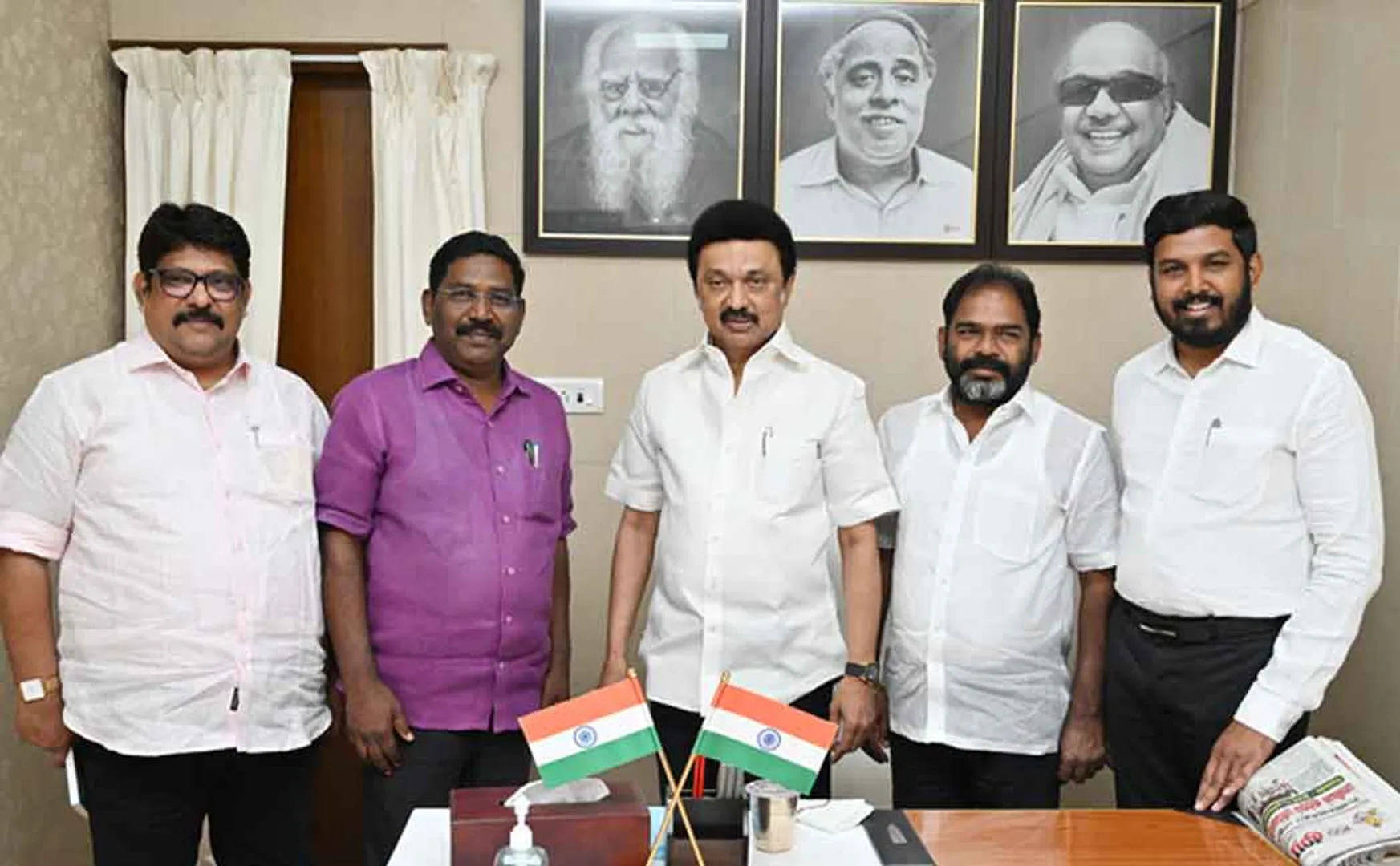 vck MLAs thanks to CM MK Stalin 