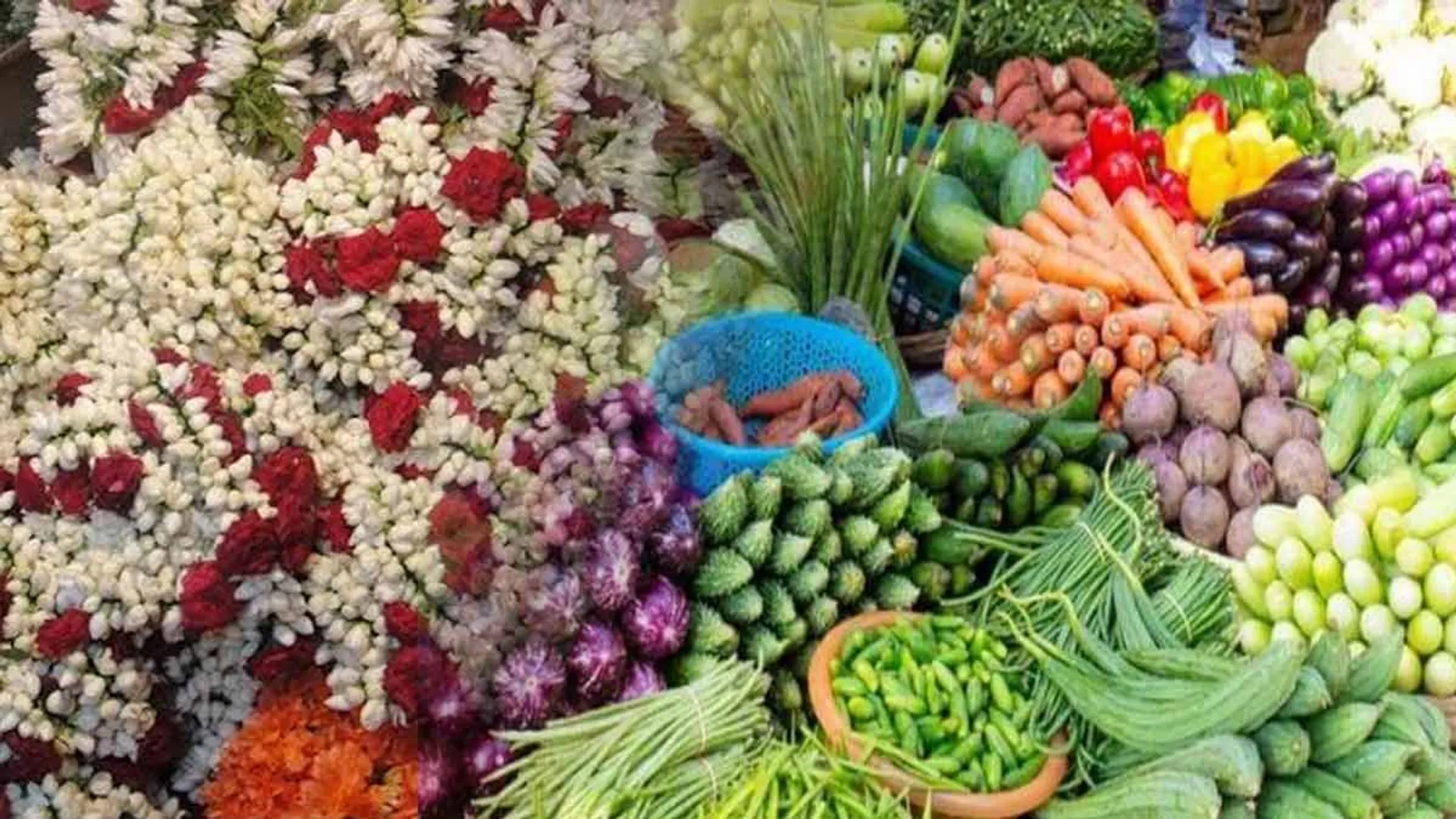  'Malli 2,400 rupees per kg' - price of flowers and vegetables