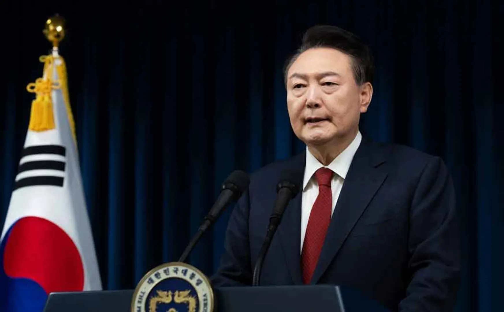 South Korean president arrested
