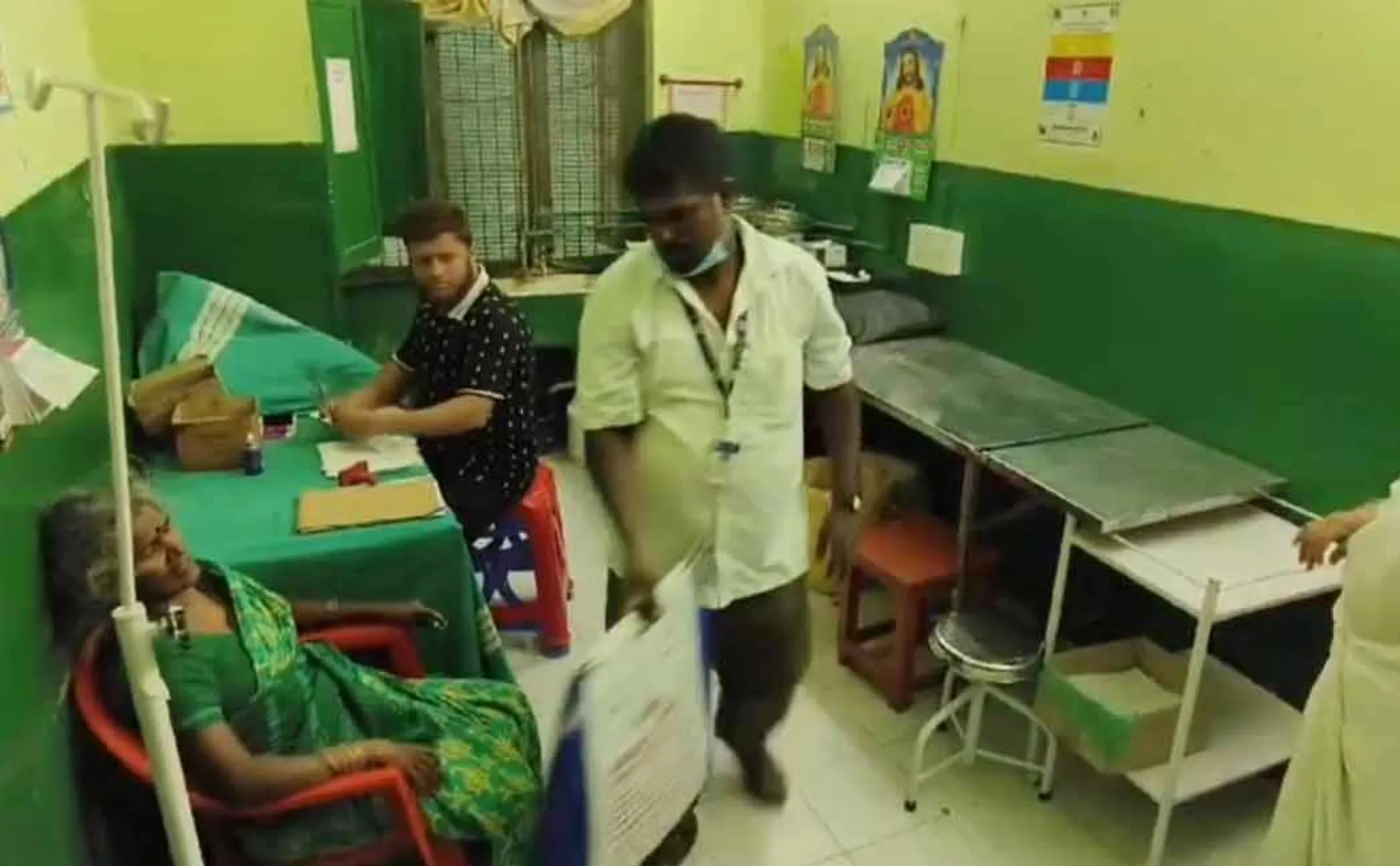 A woman who hides the body of a stillborn child in a bag in ranipettai