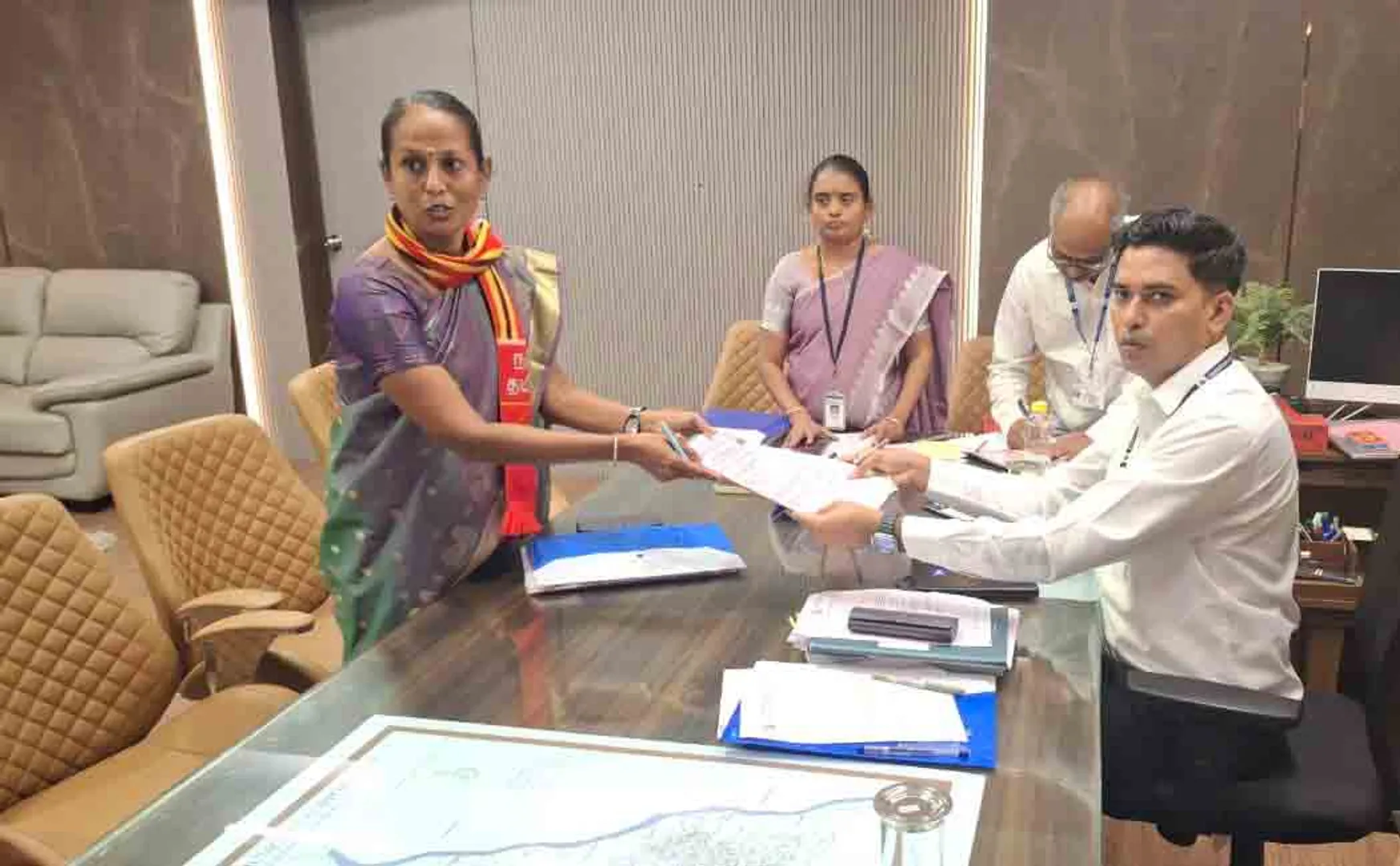  ntk files nomination three times in Erode East by-election