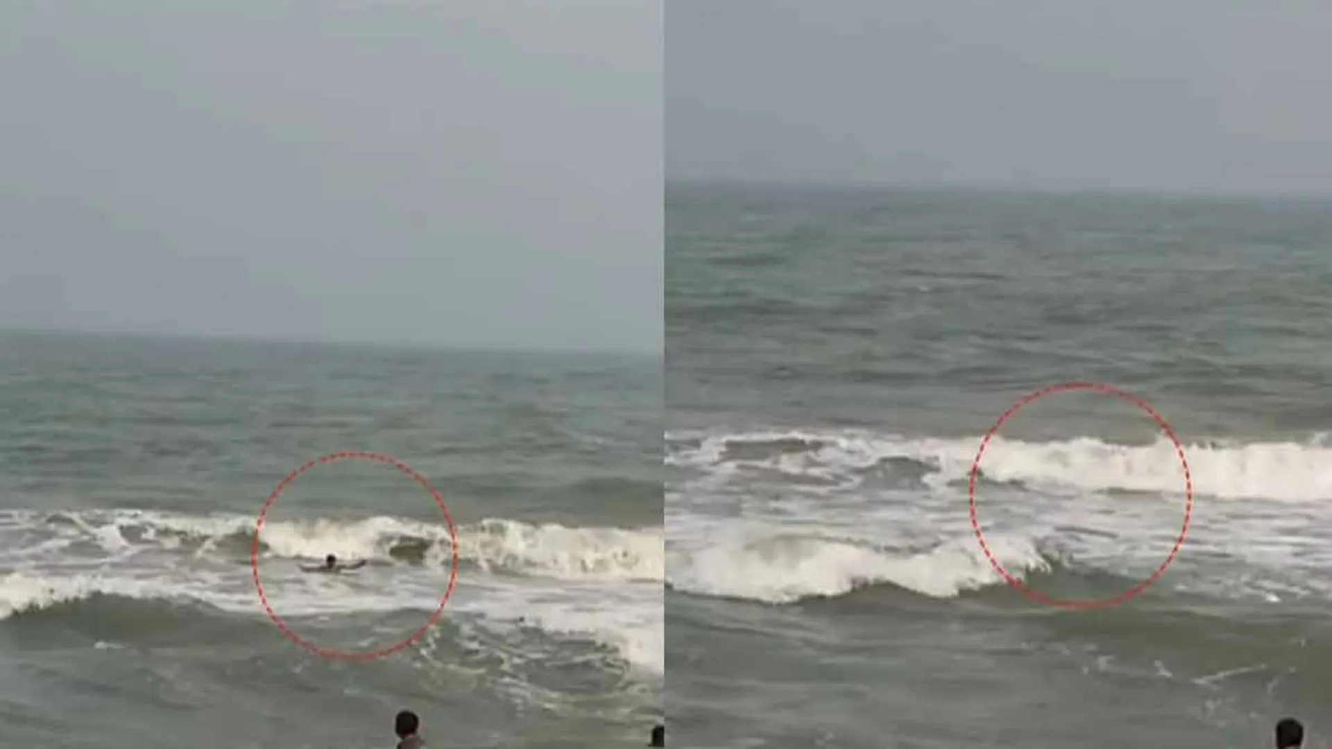 The boy who defied the warning and bathed in the sea; The tragedy happened in front of the parents