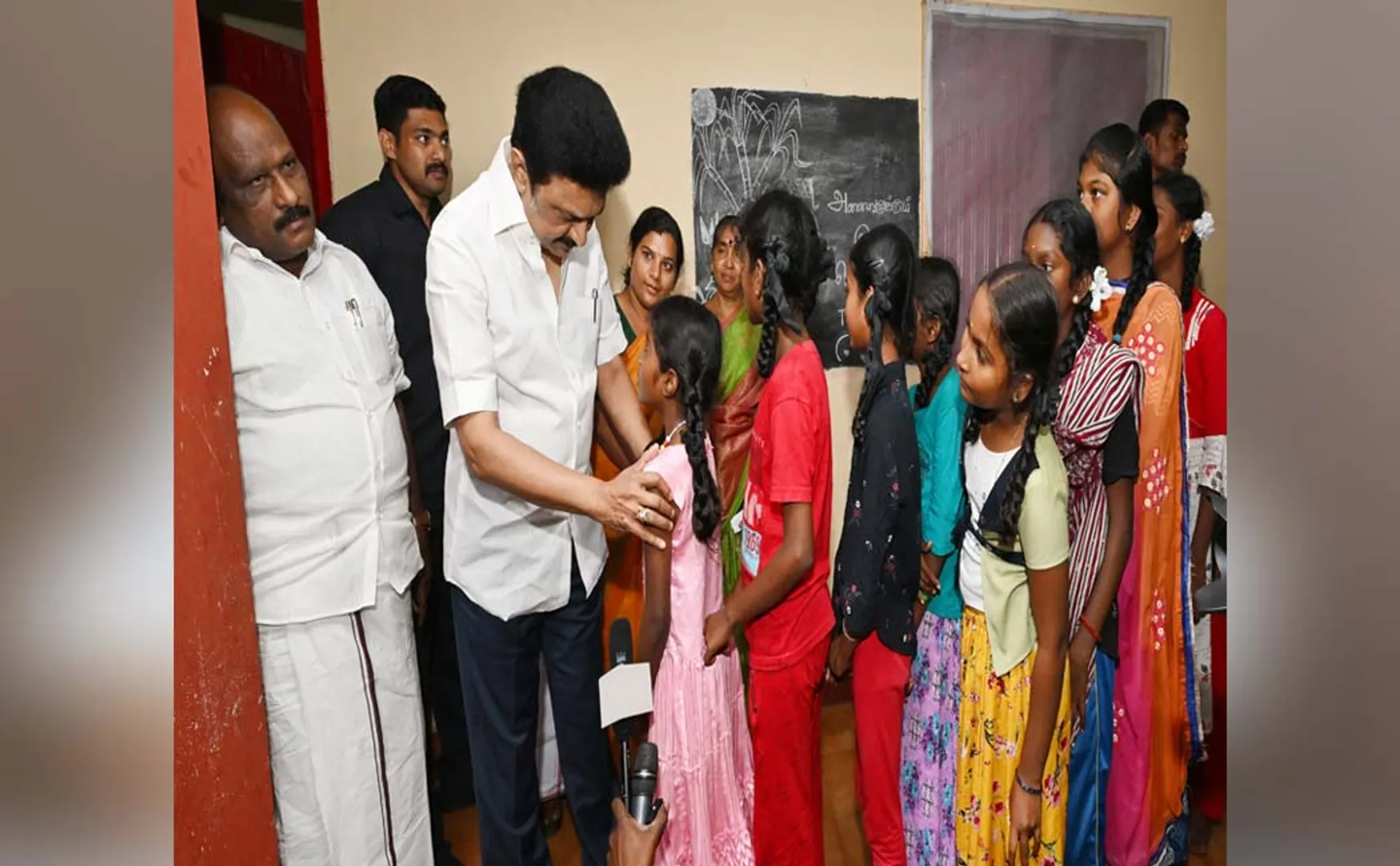 I met the daughters CM MK Stalin resilience