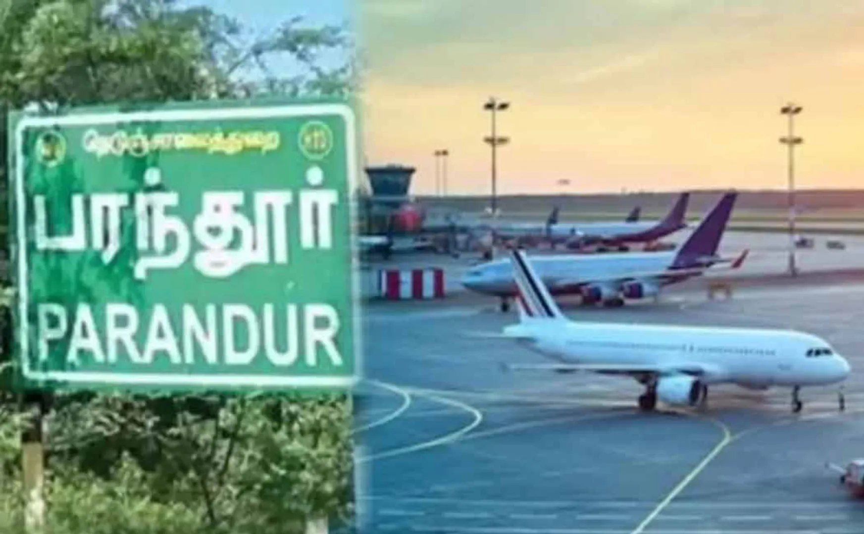  DMK government is committed to building Parandur says Airport Anbumani
