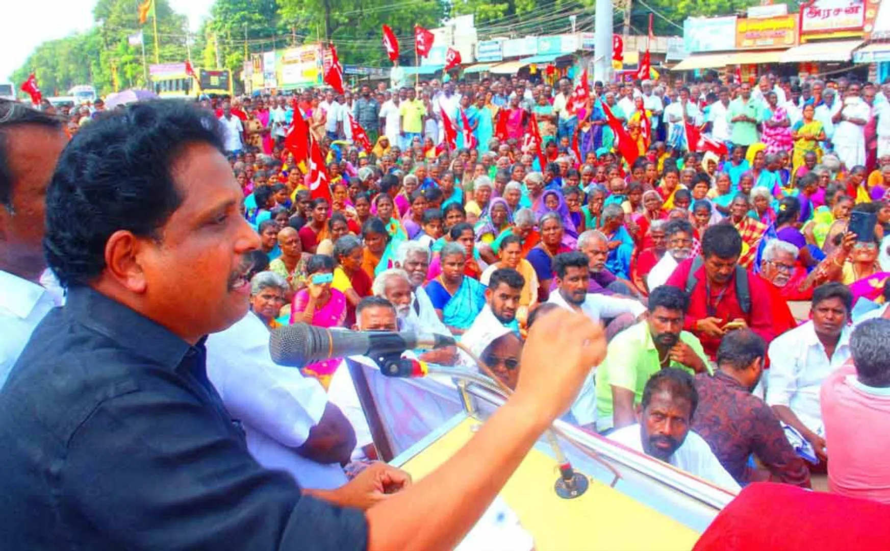 su venkatesan said Union Govt has surrendered before people of Madurai 