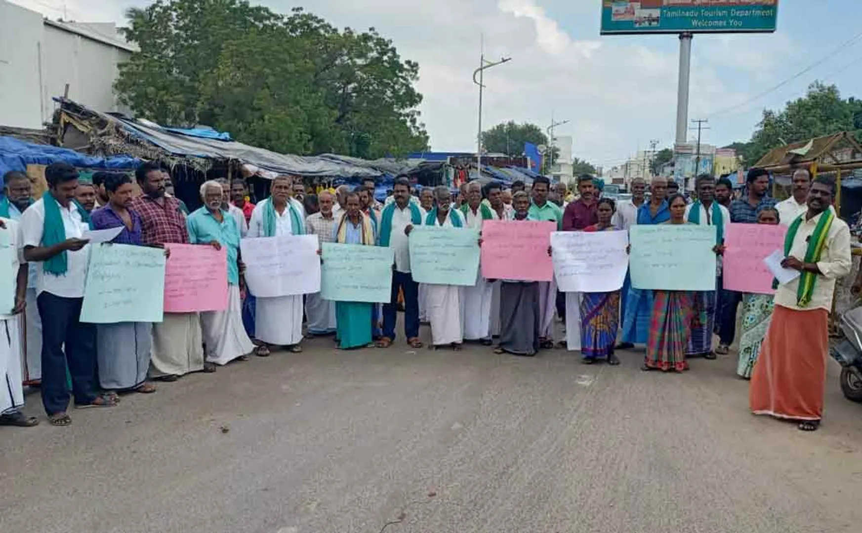 Farmers struggle in Chidambaram 