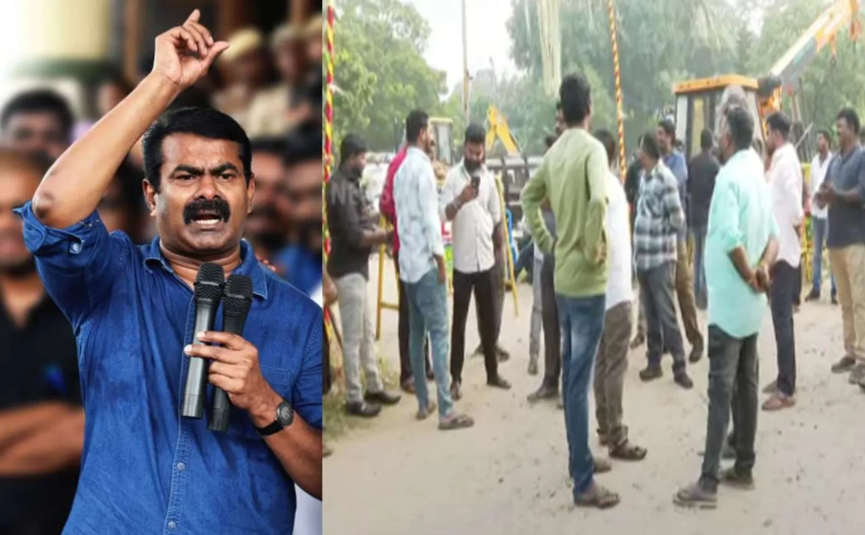 Case registered against 180 people including Seeman