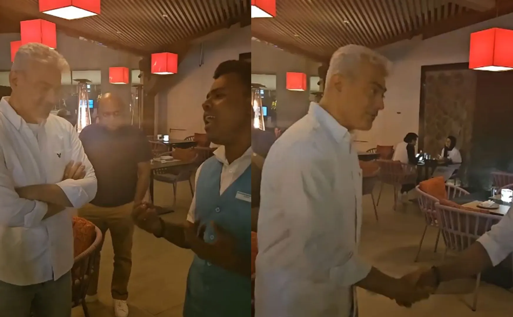 ajith shocked after fan name in dubai
