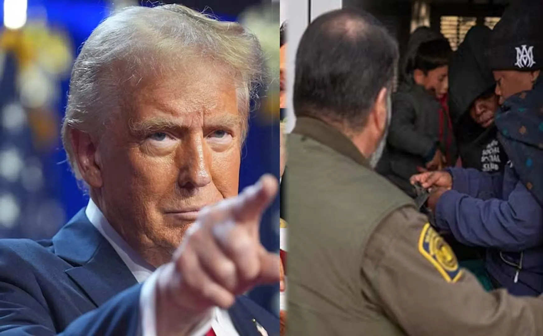  538 people Foreigner arrested for US President Trump's order