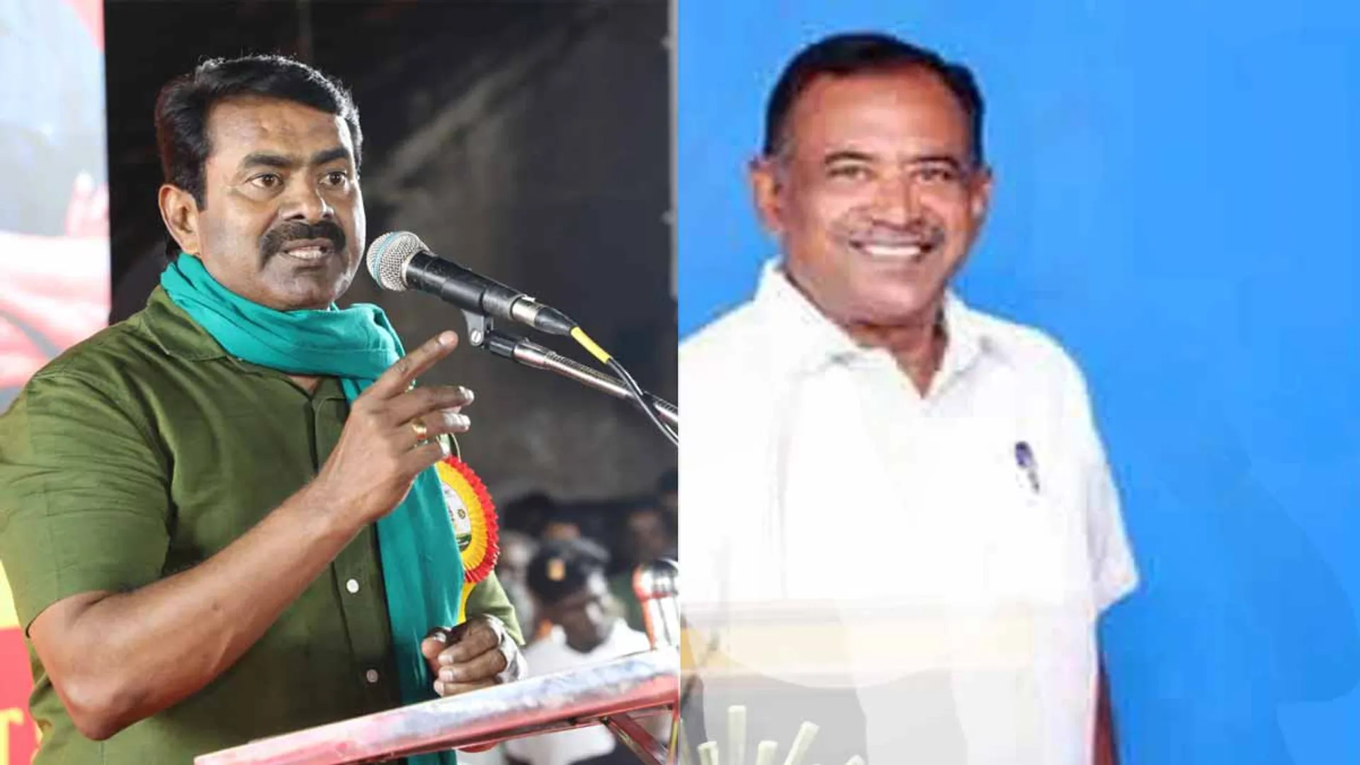 Jagabar Ali was when he tried to stop resources ; Who gave courage?'-Seeman obsession