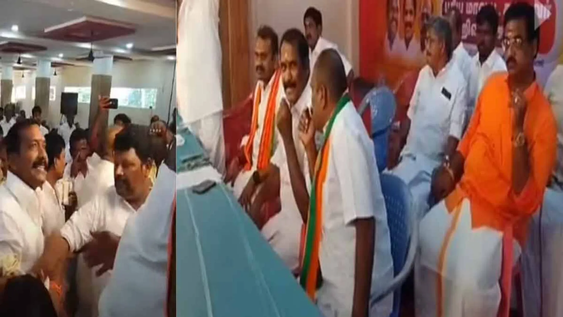 Argument of BJP in presence of L. Murugan