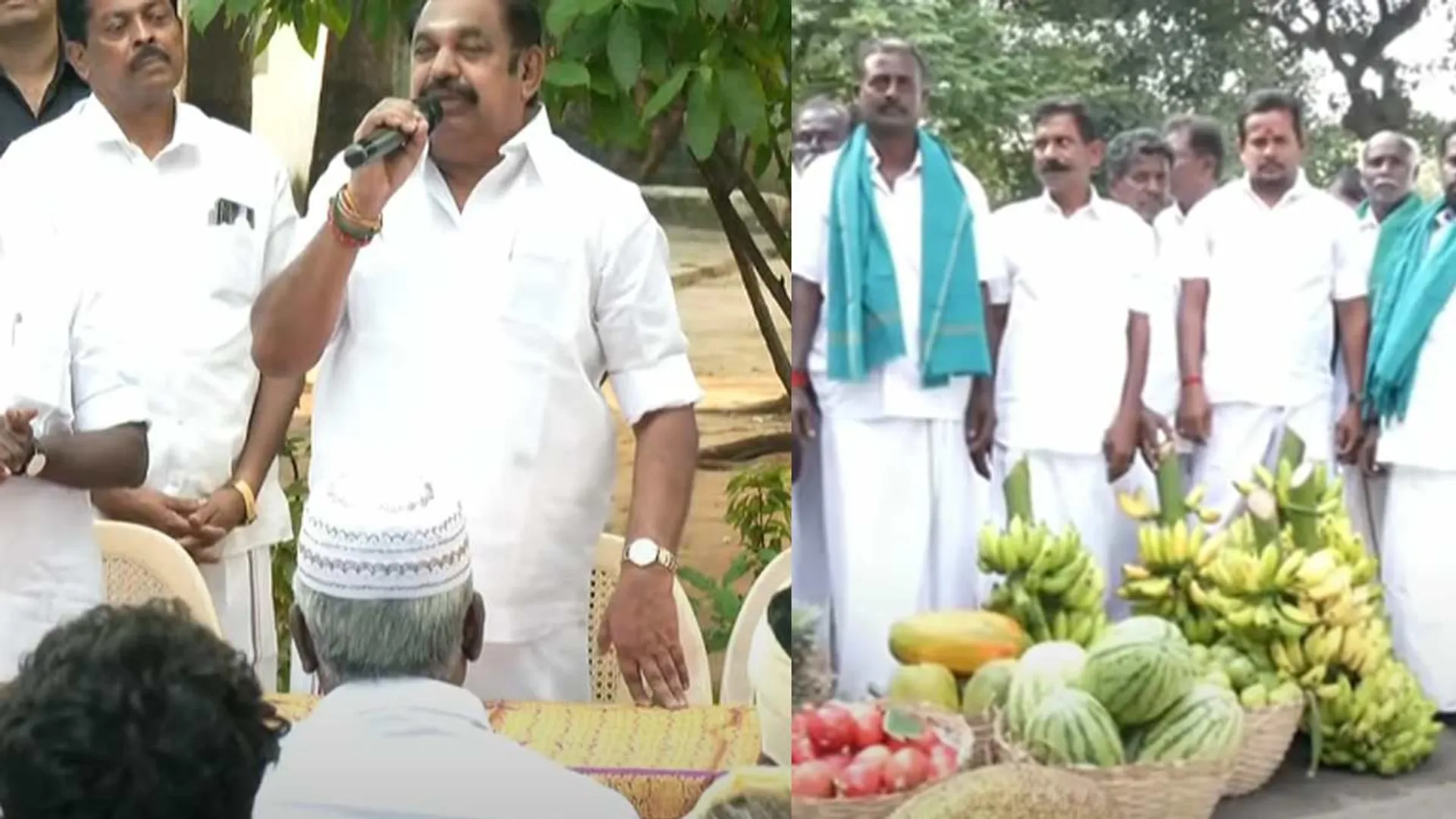 'Giving my life...'-Edappadi Palaniswami's speech among Aritapatti farmers