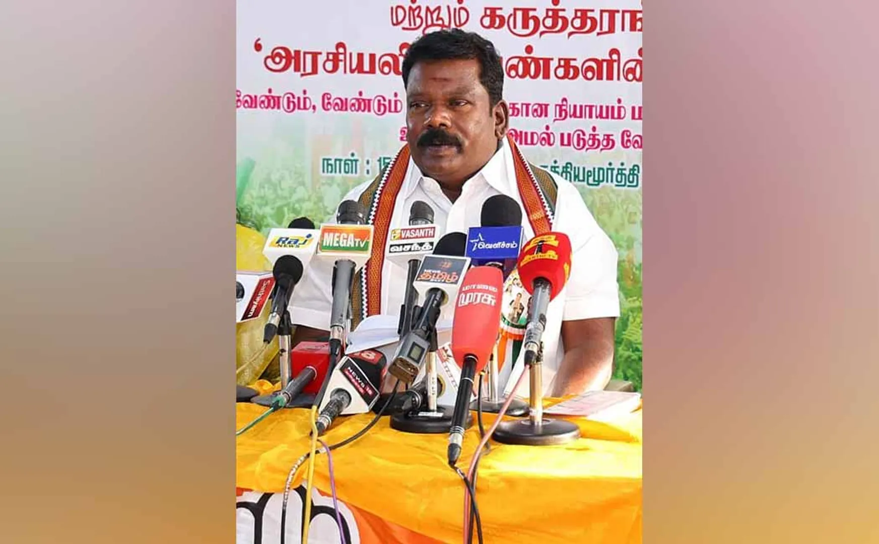 Selvaperundhai says I warn the governor