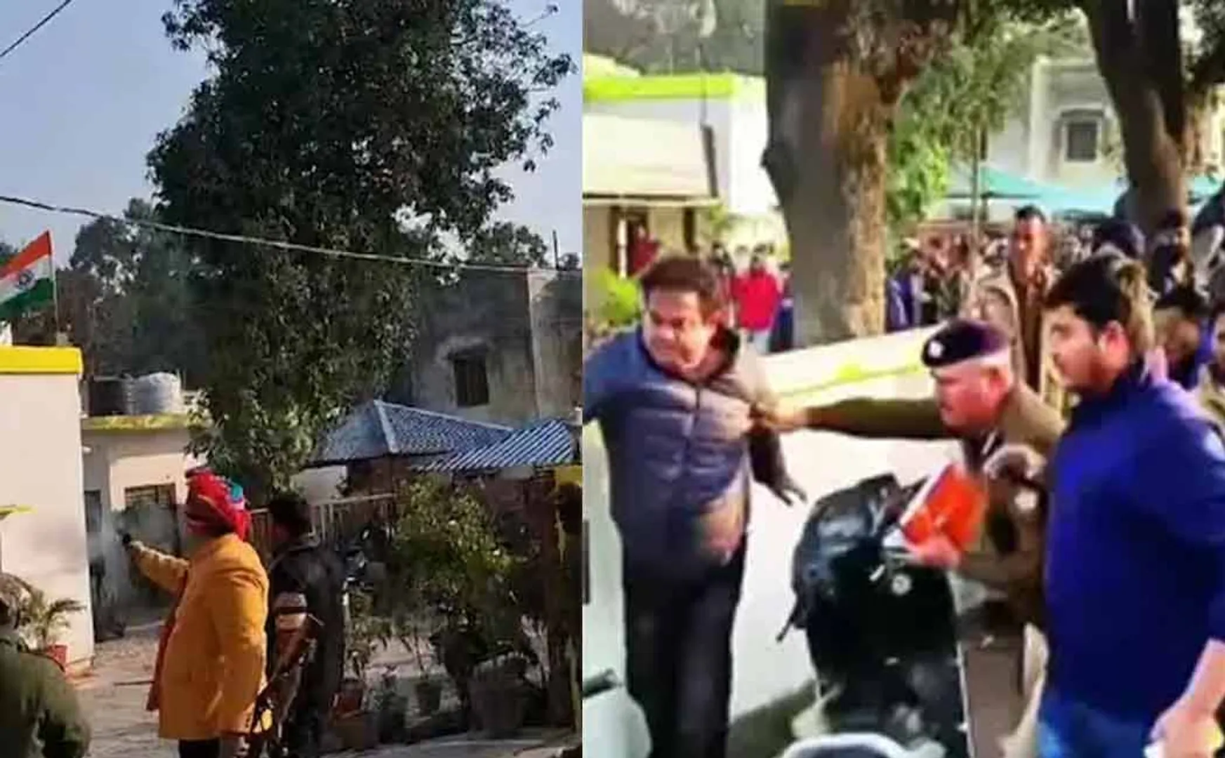 Fight between former BJP MLA and independent MLA in Uttarakhand