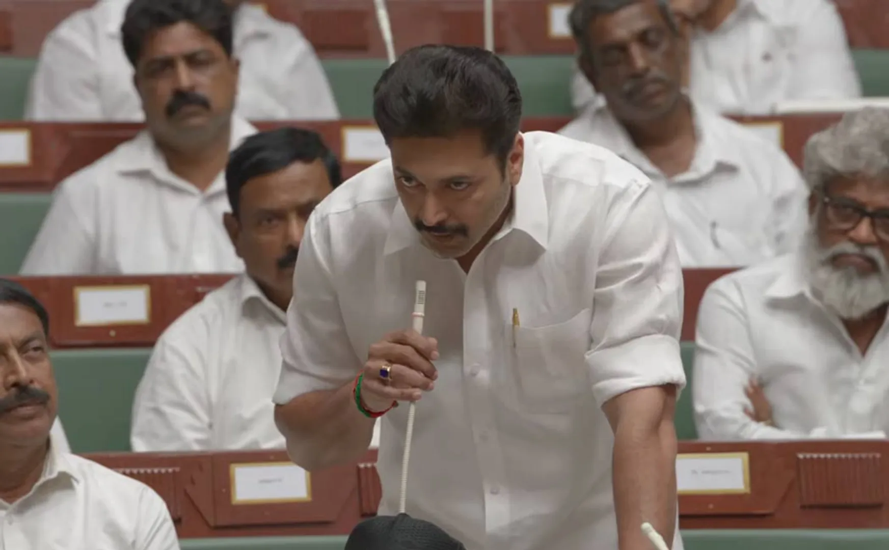 ravi mohan 34th movie title as Karathey Babu Teaser released