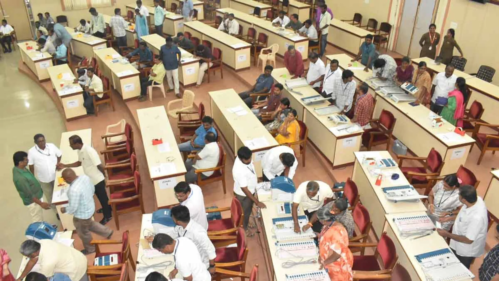Erode By-Election: Voting Machines Symbol Fixing Work Intensity