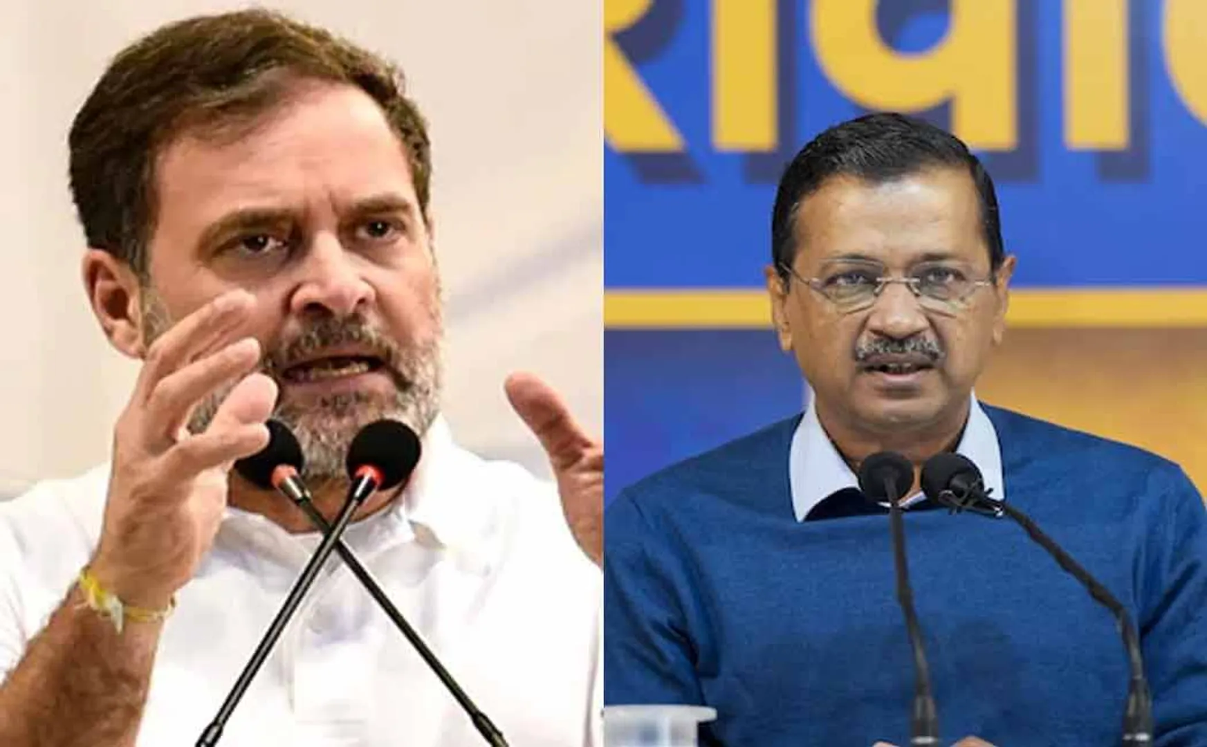 A fierce clash between Aam Aadmi Party and Rahul Gandhi in Delhi election field