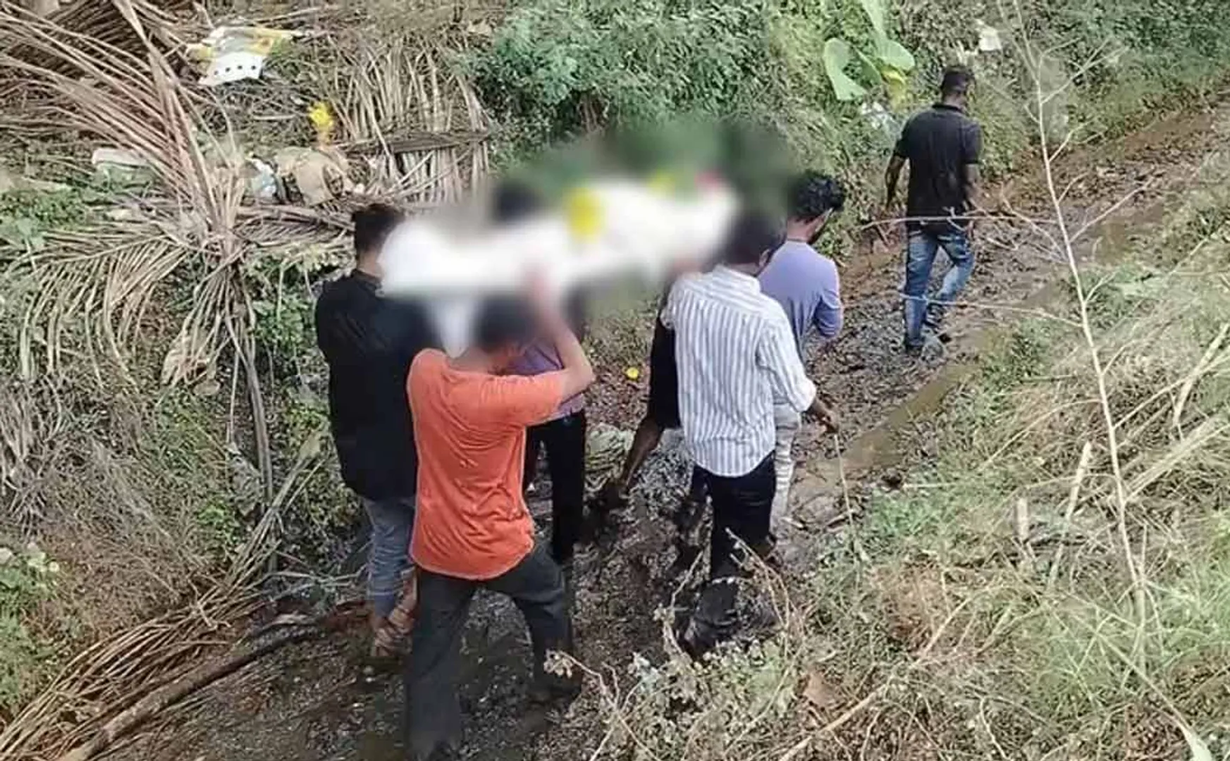 village has been suffering for 60 years due to lack of a road to cemetery 