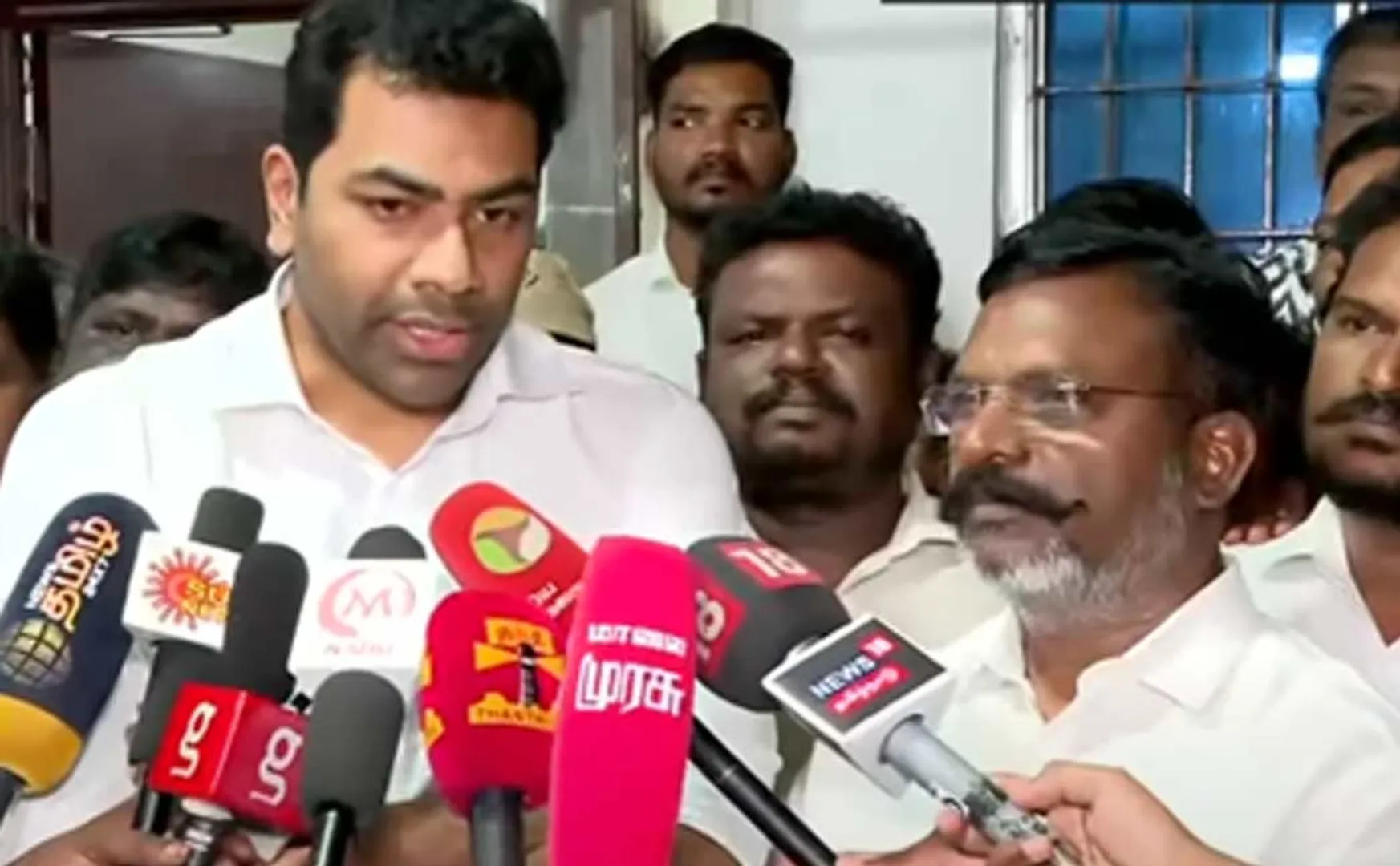 Aadhav Arjuna interview after meeting Thiruma