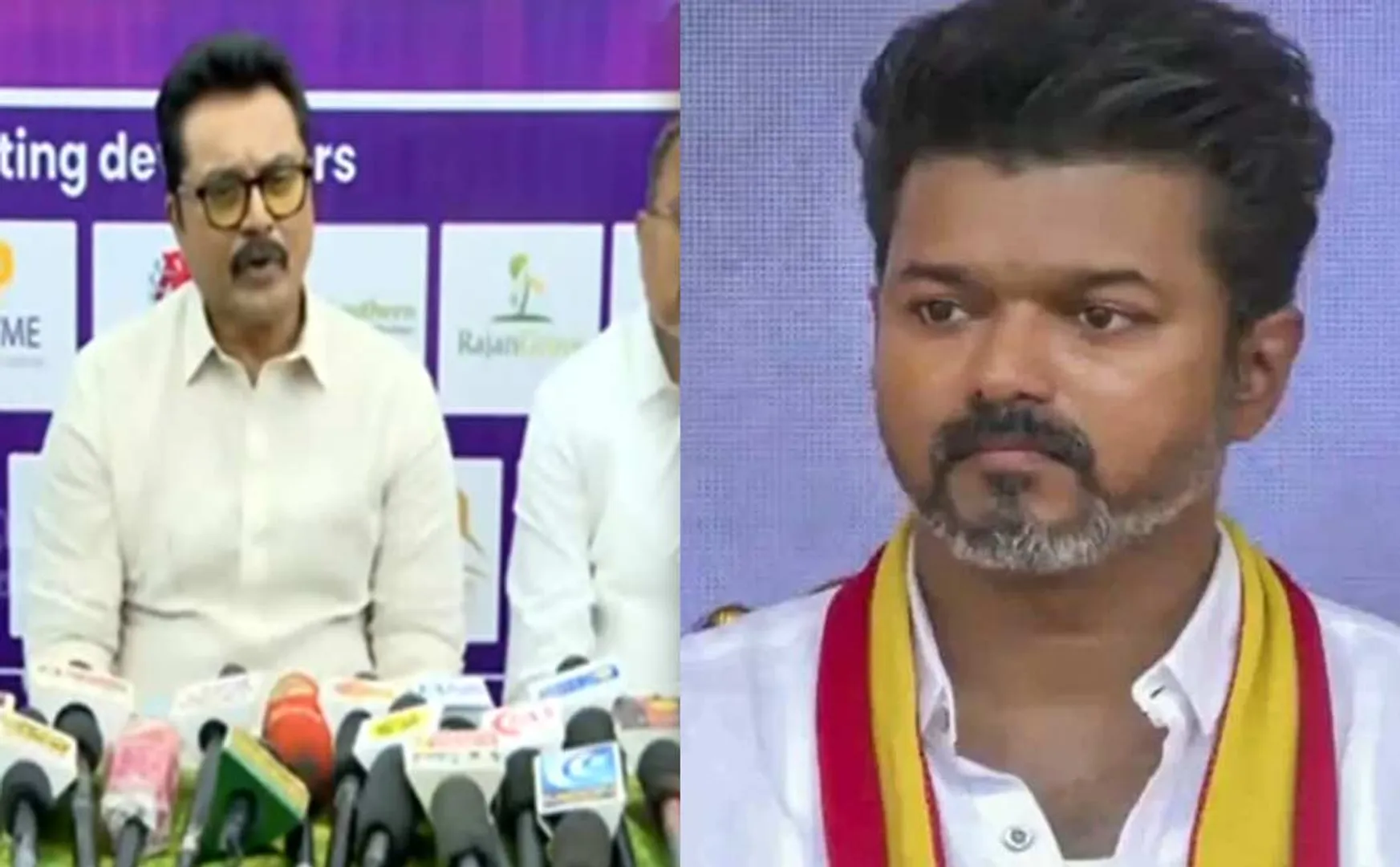  Sarathkumar criticized Vijay is conflicted in his policy 