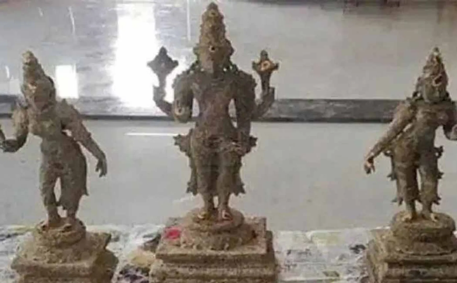 1000-year-old Impon statues discovered near Manachanallur 
