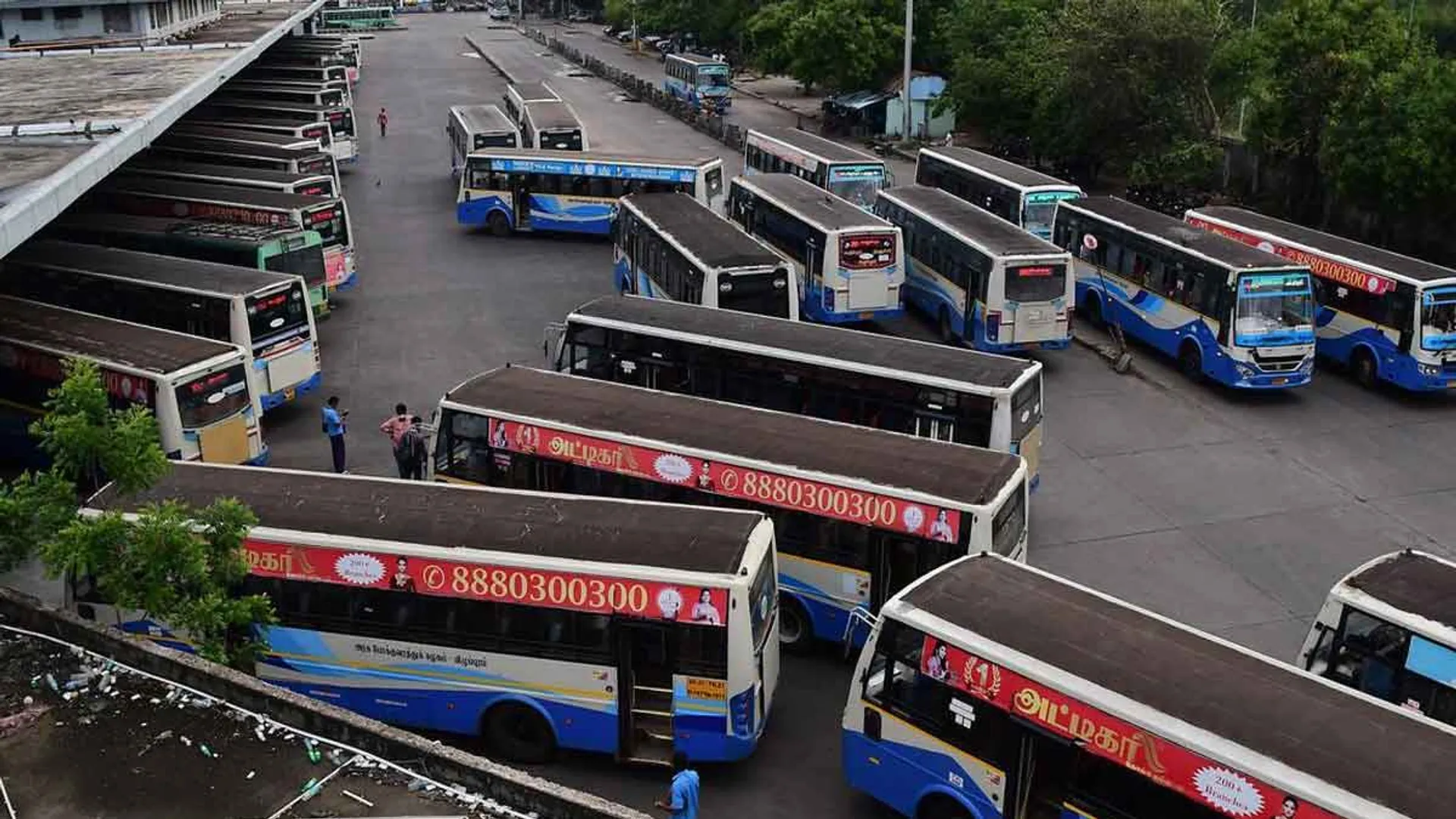 'Transport Corporations Strike' -Anna Unionfor Tamil Nadu Govt