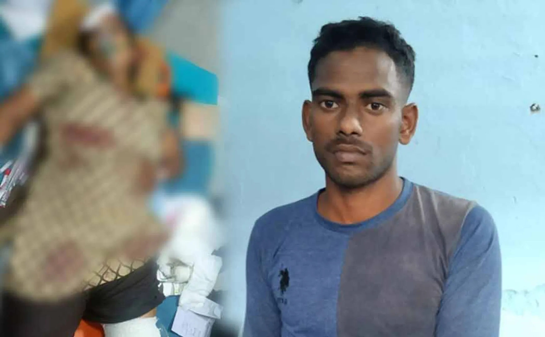 Young man misbehaves with pregnant woman on moving train