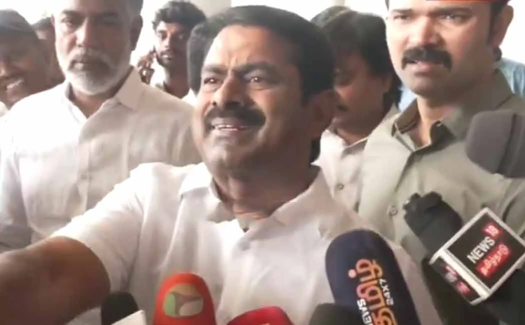 Seeman says If Periyar wants, he can leave my party 