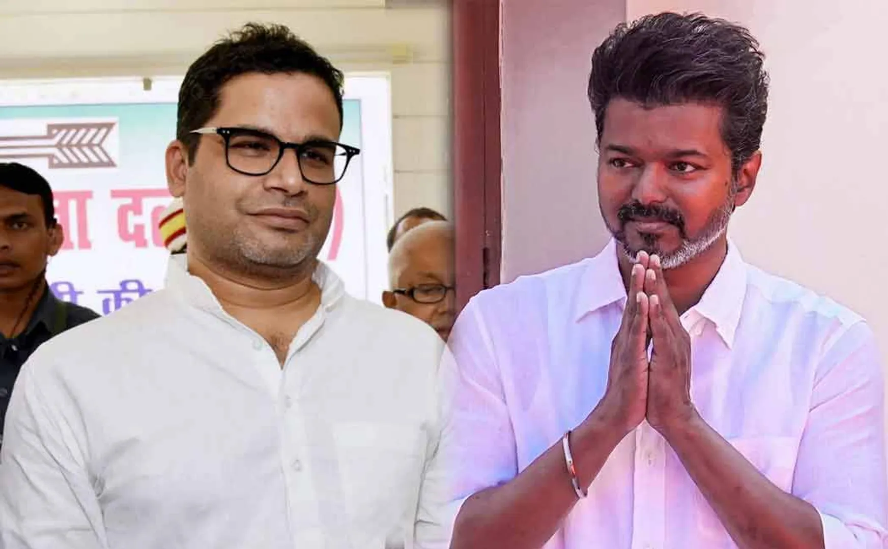 Prashant Kishor  meeting with Tvk leader Vijay