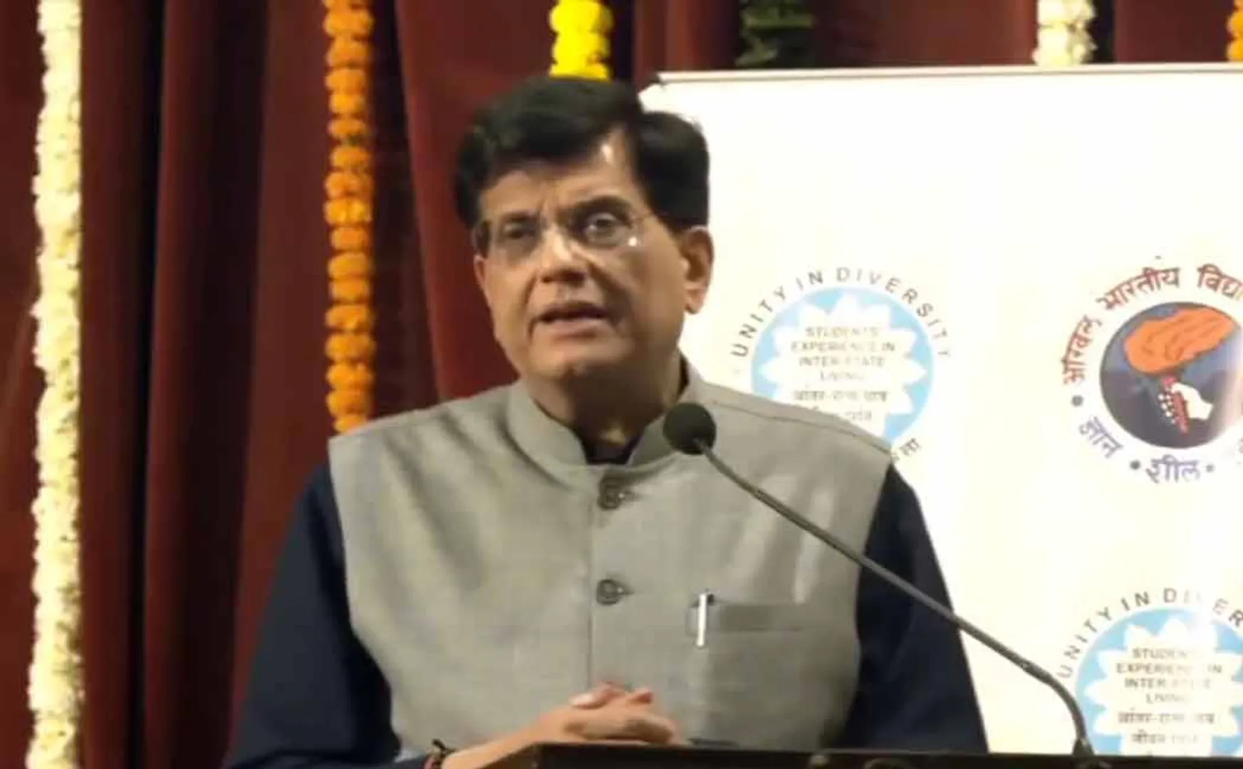 Controversial speech by Union Minister piyush goyal about southern states