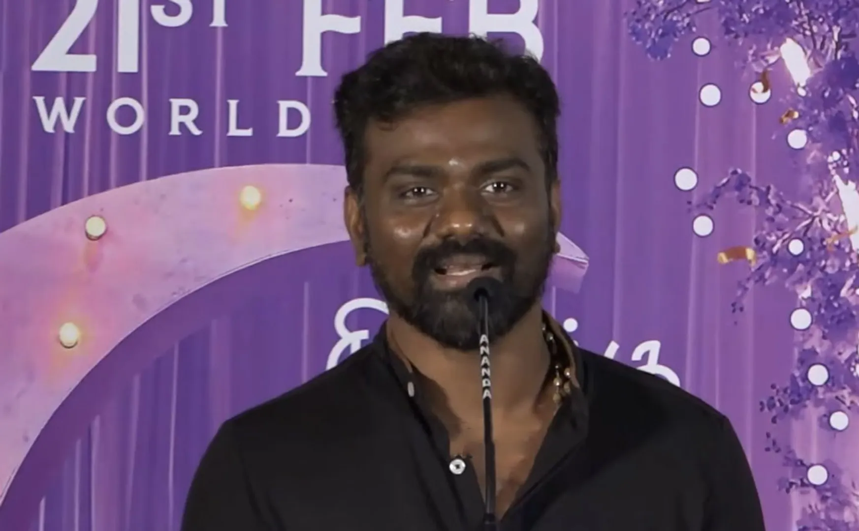 rajkumar periasamy speech at neek movie audio launch