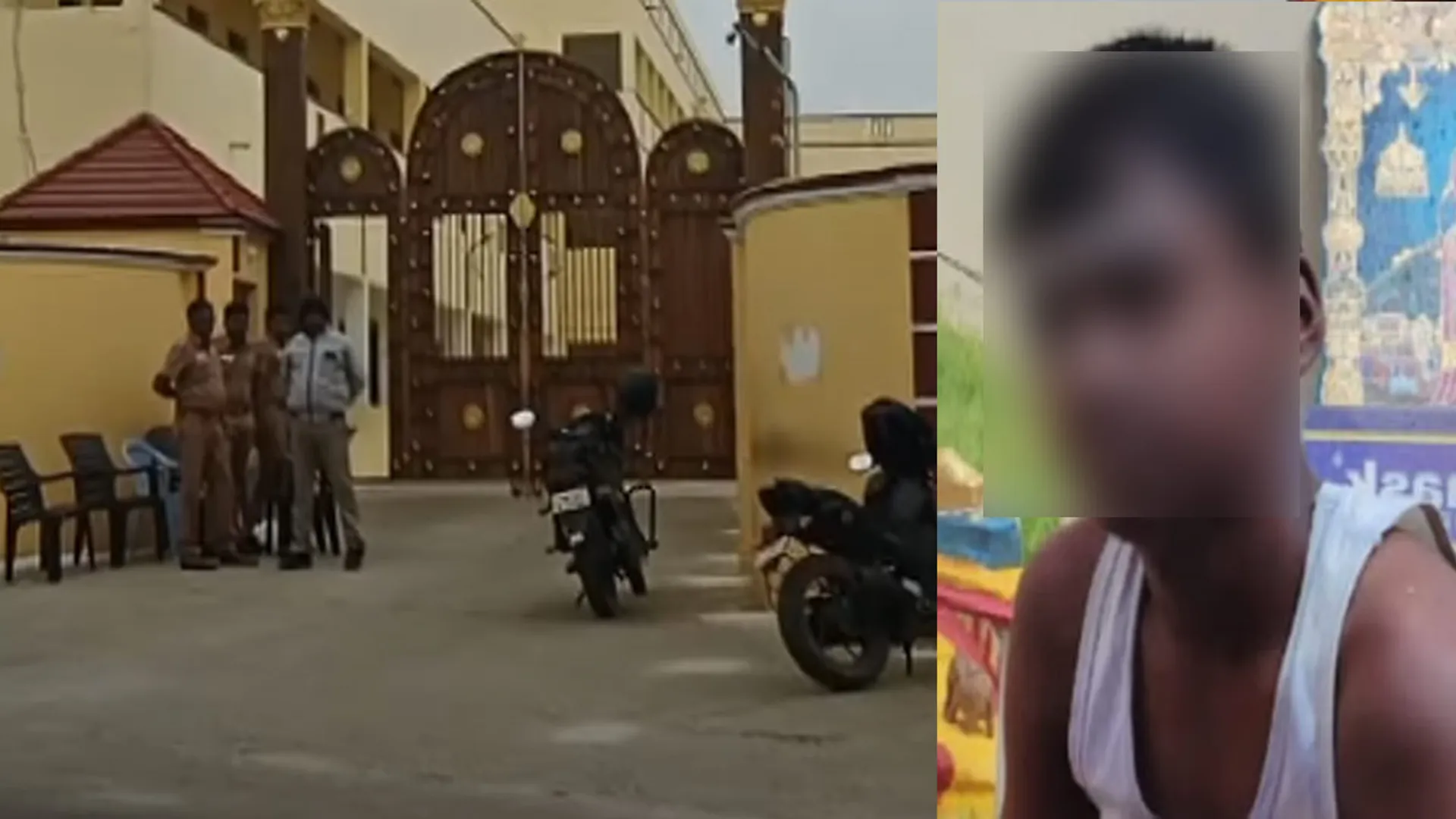  Student confined to reform school; school operated with police protection