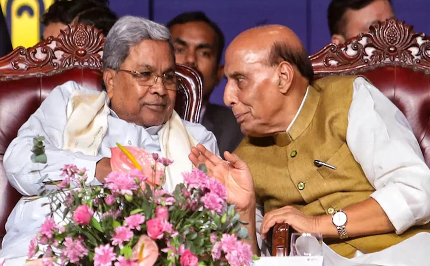 Rajnath Singh's advice to Siddaramaiah in karnataka