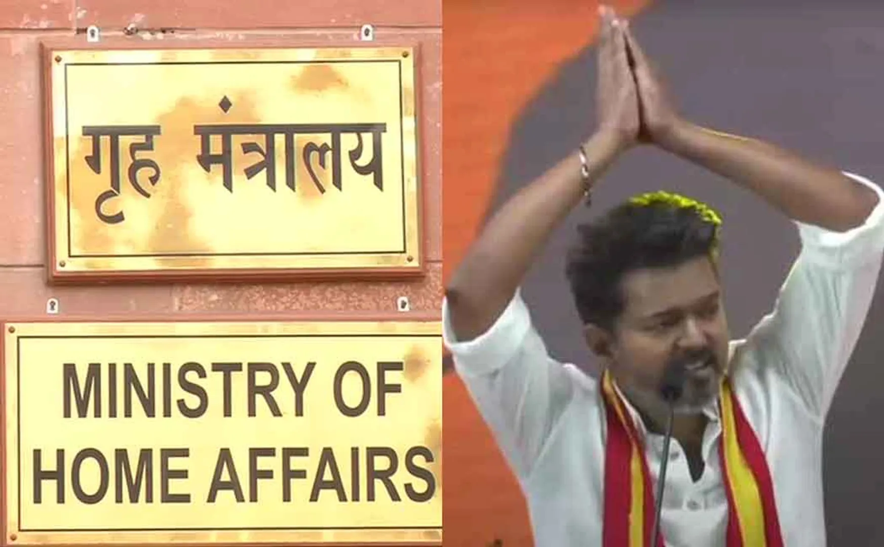 Home Ministry orders TVK Leader Vijay Receive Y Grade Security in TN