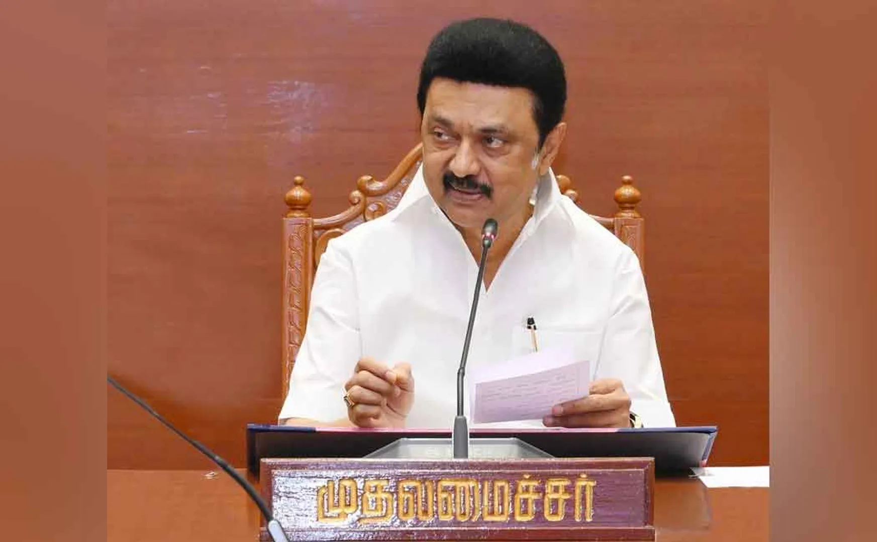 Sengottaiyan made a request Cm mk stalin made an important announcement