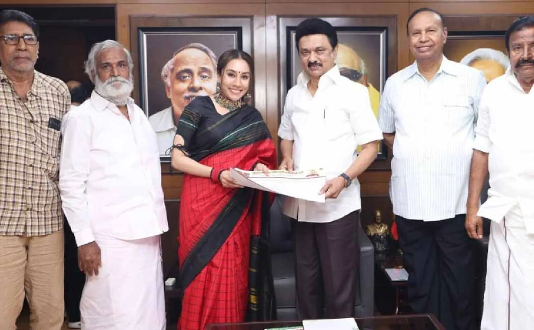Divya Sathyaraj, who joined DMK, has an important responsibility
