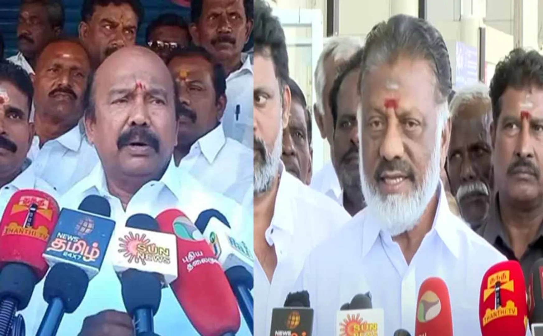 OPS who gave a reply to Rajan Chellappa's condition