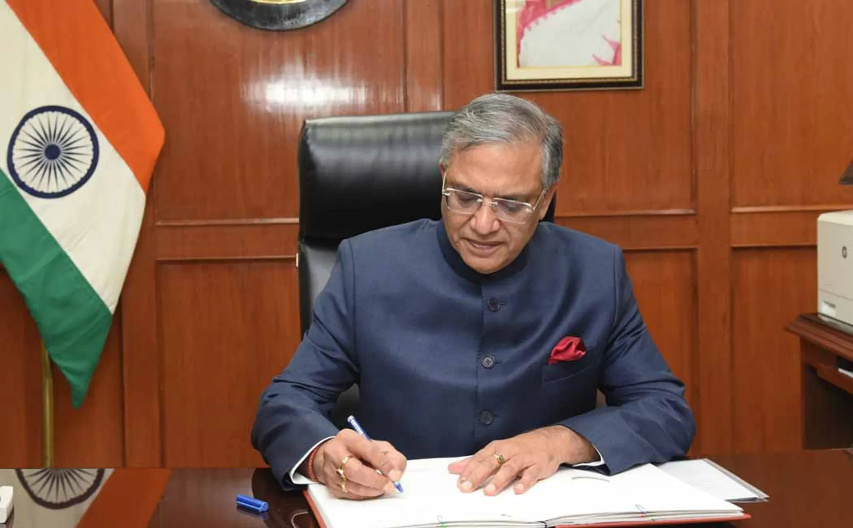 sworn in New Chief Election Commissioner 