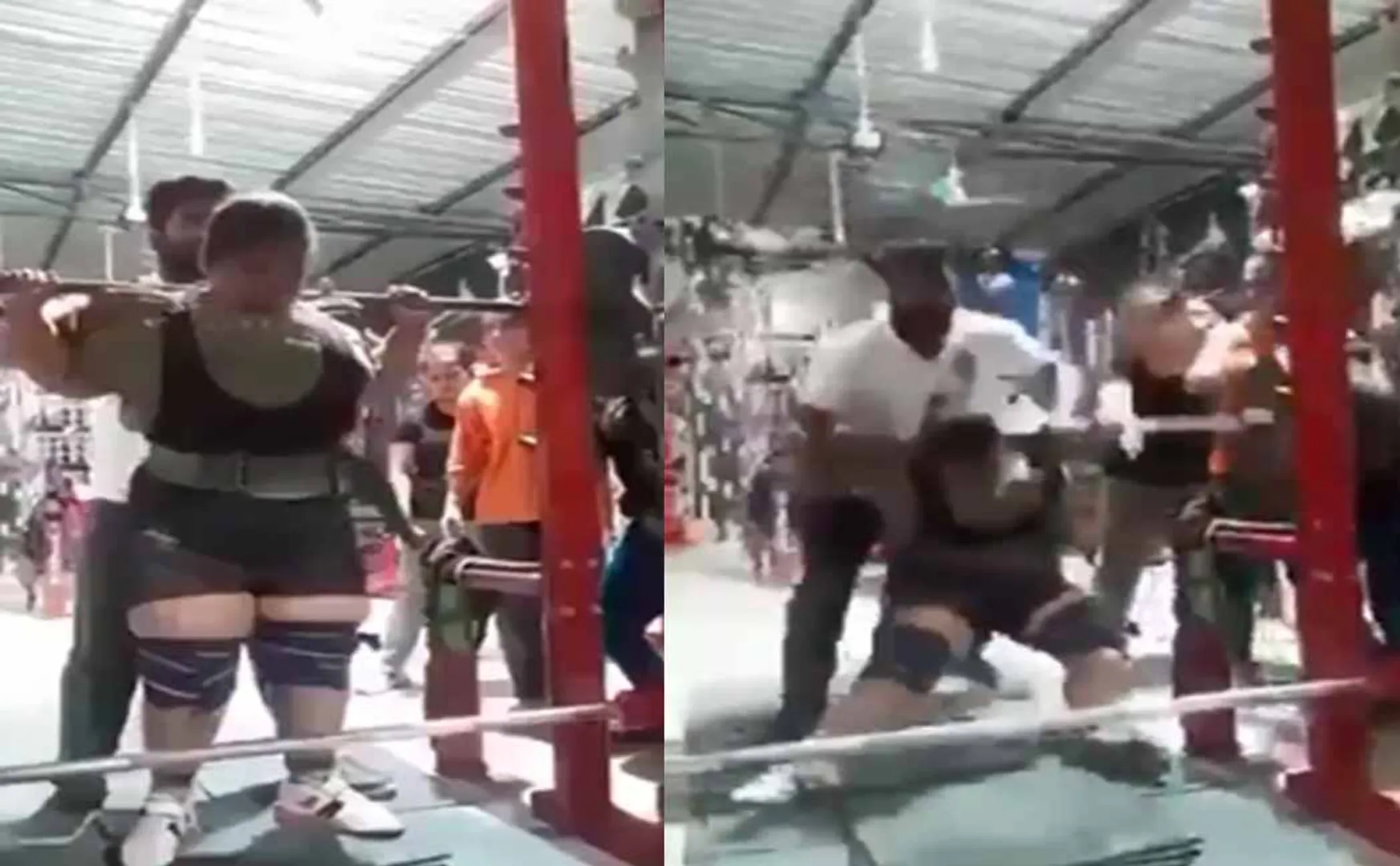 Athlete passed away after falling from 270kg barbell while training