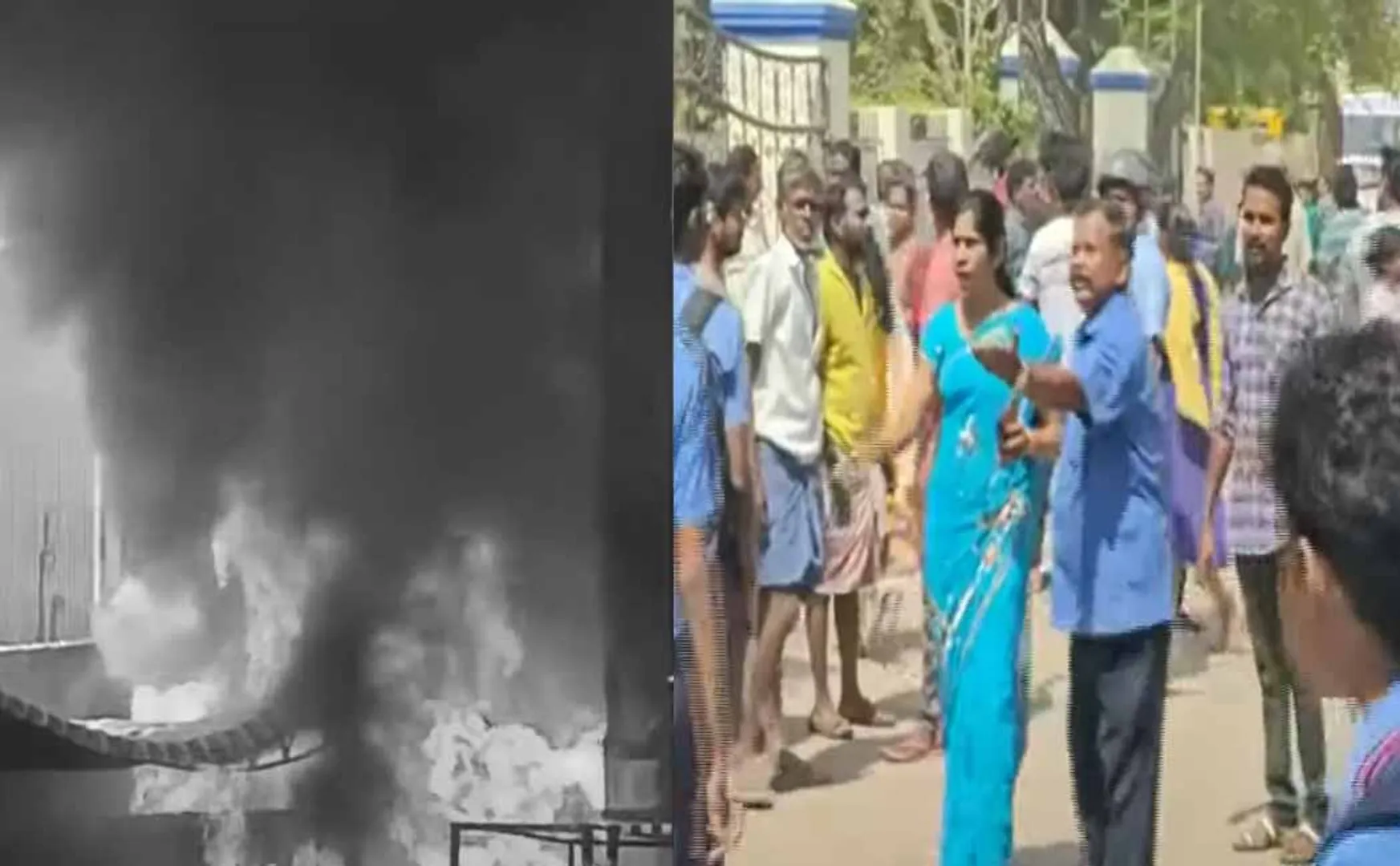 Thiruvallur Dt Thirumullaivoyal company and school incident