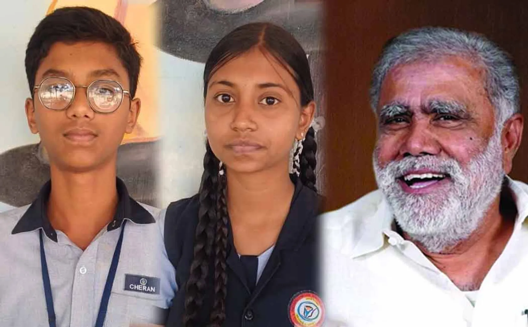 Students made a request to Minister I. Periyasamy