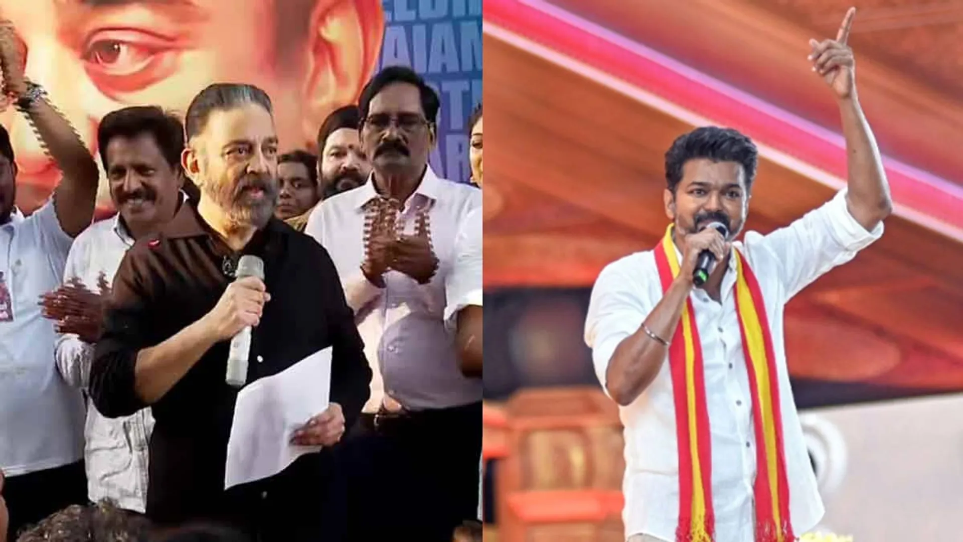 'Kamal, who spoke heroic dialogues, is in the same tent today' - TVK's response to Kamal Haasan