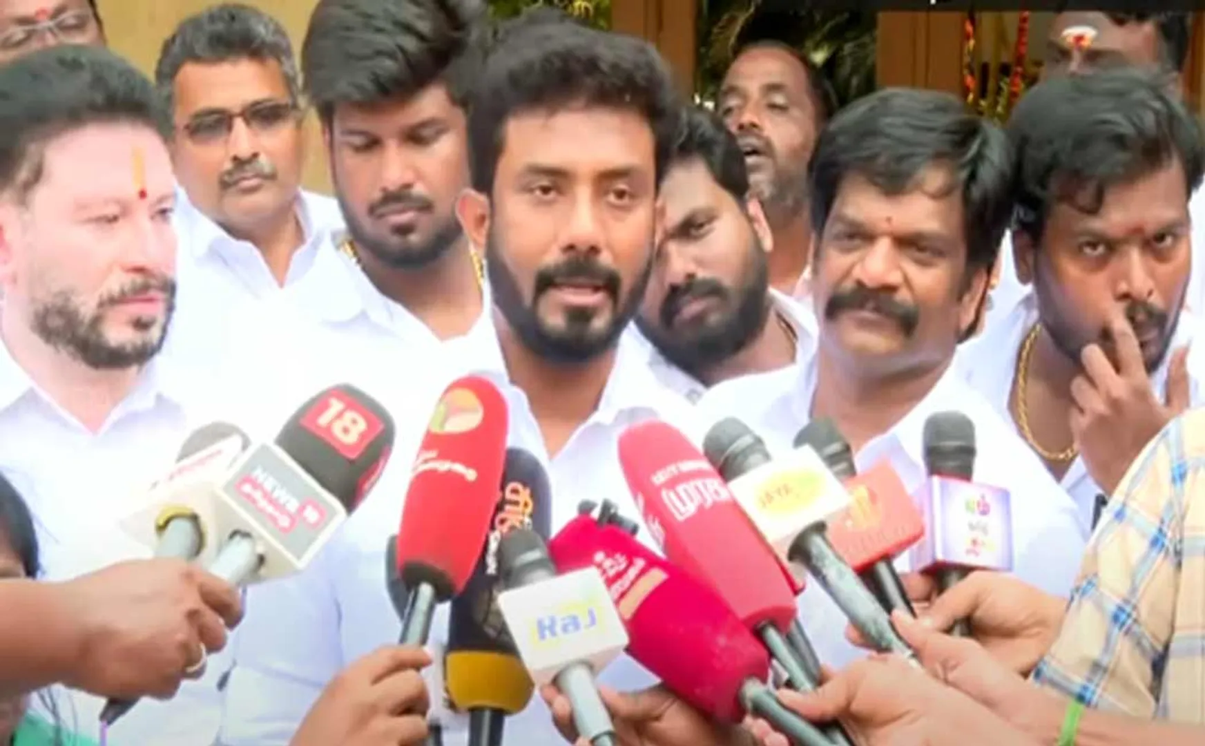 OPS's son O.P. Ravindranath says If we don't work together, people will teach us a lesson