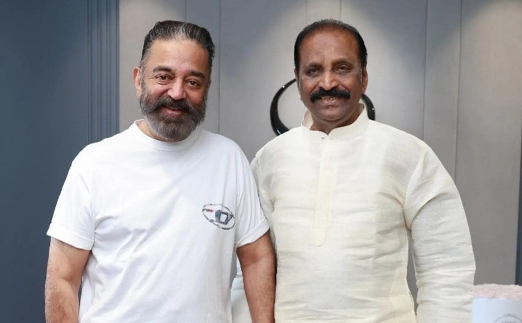 kamal meets vairamuthu