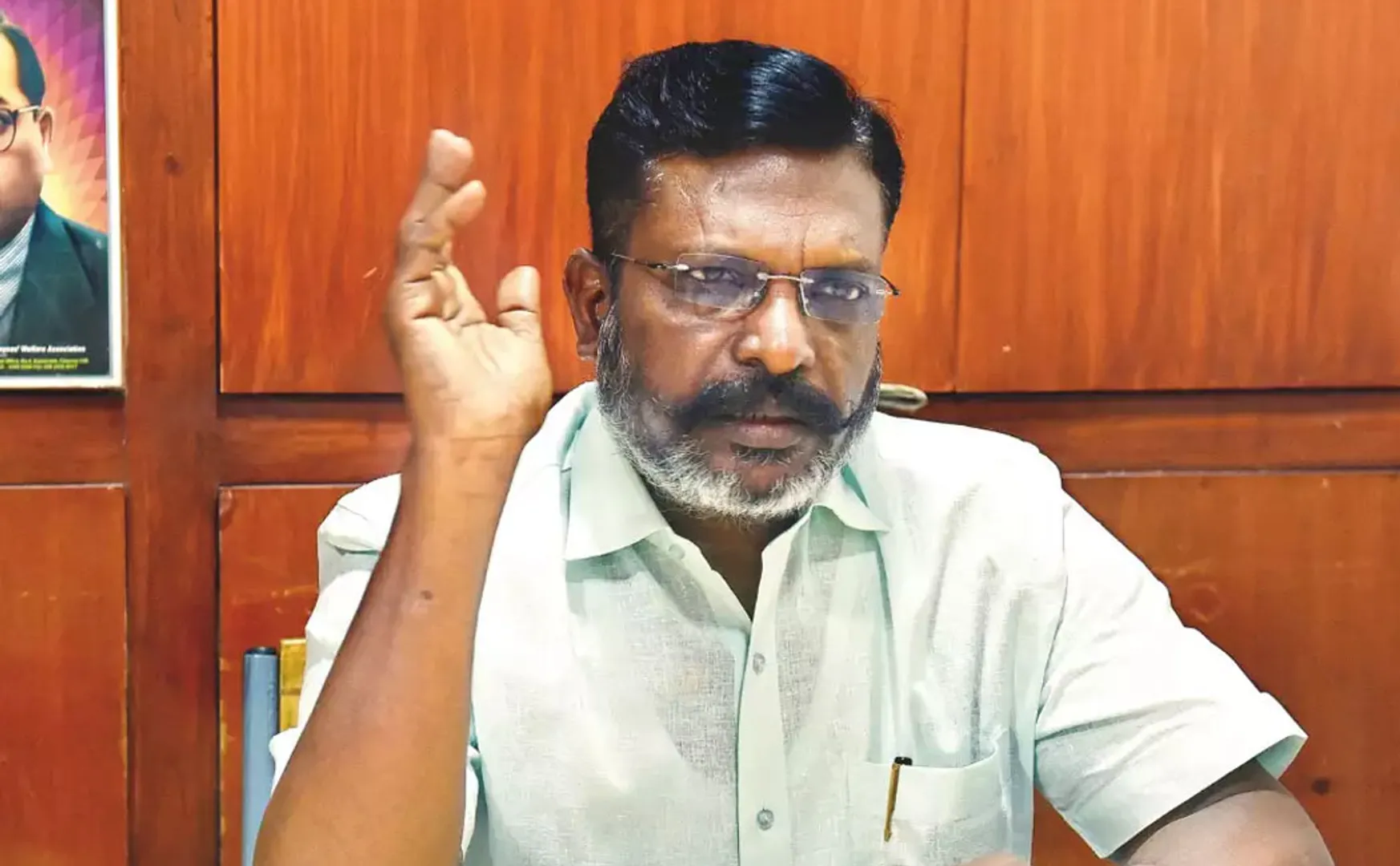 BJP aims non-Hindi speakers into Hindi-speaking people says Thirumavalavan