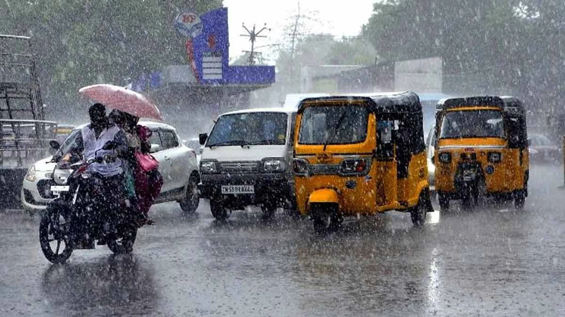 Heavy rains in Tamil Nadu for three days; Meteorological Department warns