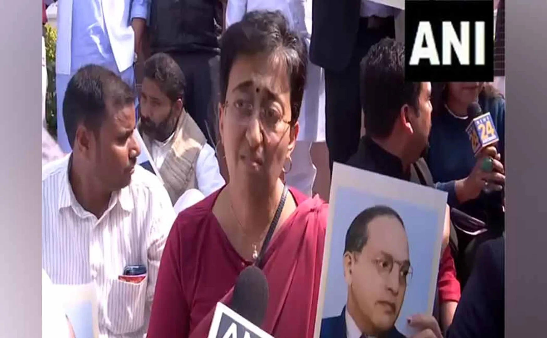Athishi says Does BJP think that PM Modi is superior to Ambedkar
