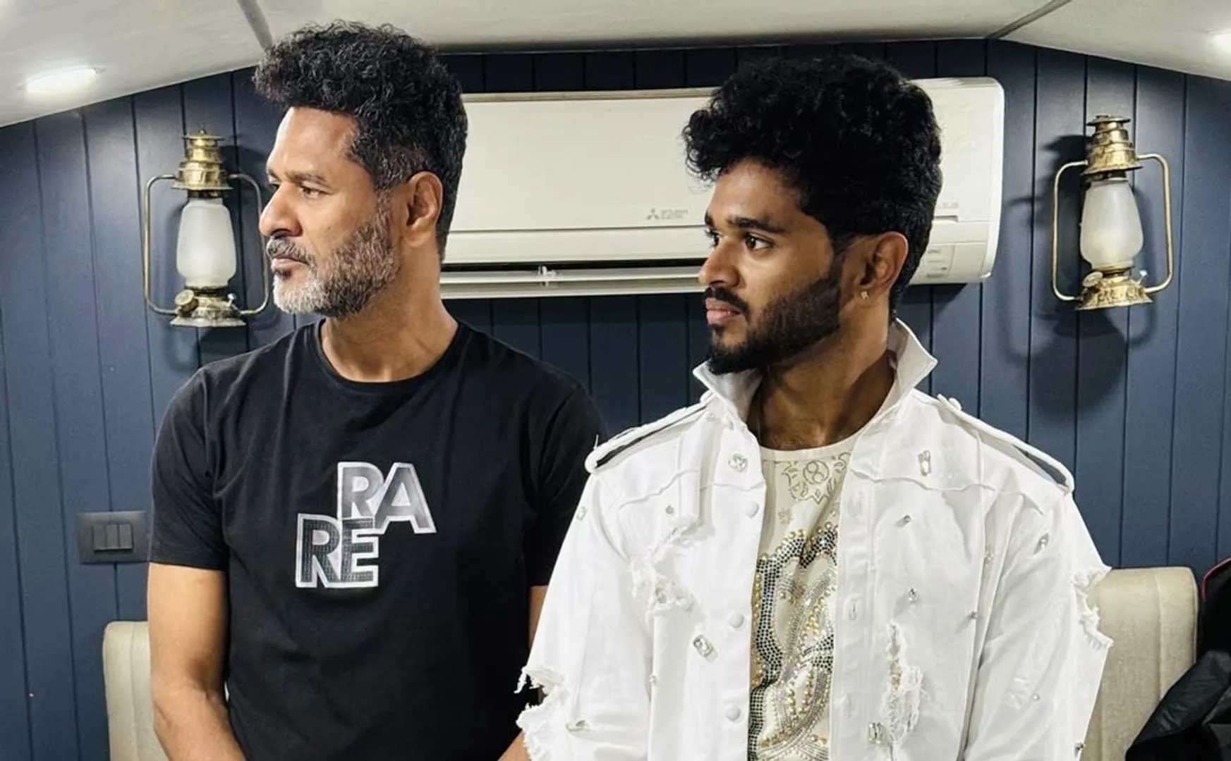 prabhu deva introduced his son in dance concert